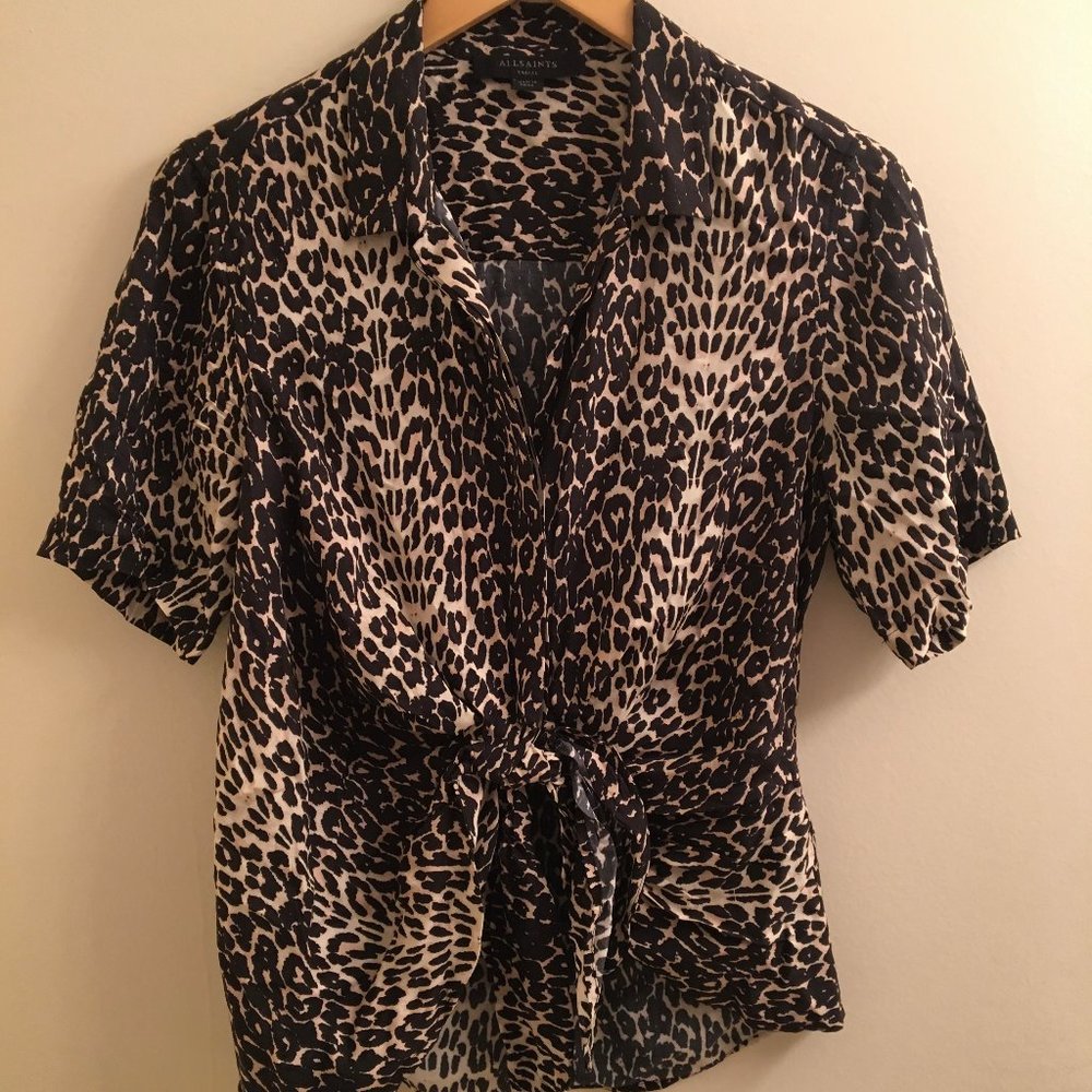 All Saints Sirena Feline Shirt
